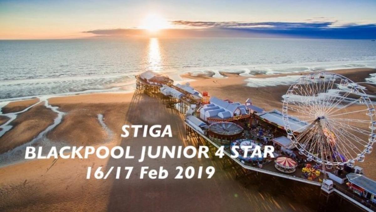 STIGA Blackpool Junior 4 Star ÔÇô 16/17 February 2019 STIGA Blackpool Junior 4 Star ÔÇô 16/17 February 2019