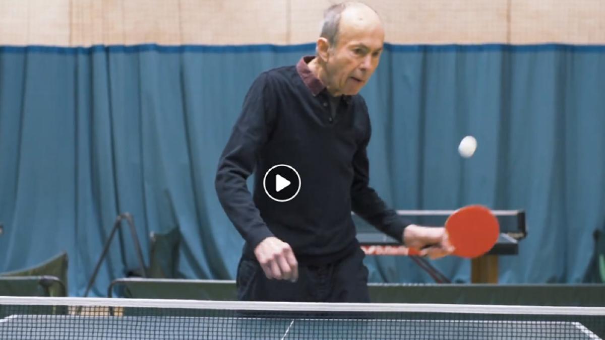 Table tennis is a ÔÇśmiracleÔÇÖ for ParkinsonÔÇÖs patient